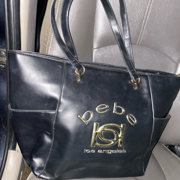 NICE Big Enough BEBE LA LOS ANGELES BAG PURSE - Picture 6 of 7